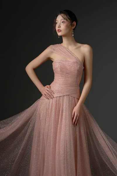 21SIX Dajajah Glitter Tulle Dress (6color)