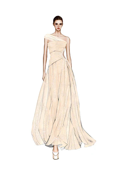 21SIX Dajajah Glitter Tulle Dress (6color)